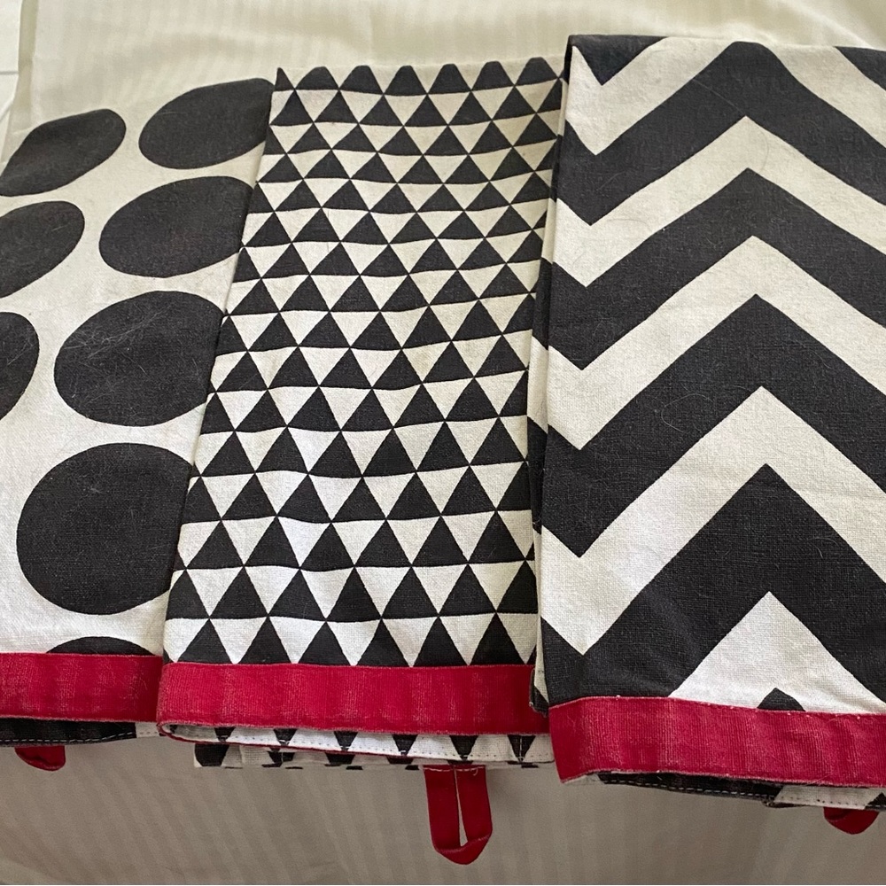 Set of 3 Kitchen Dish Towels